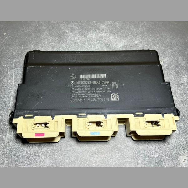 14-18 Mercedes W205 C-Class Front Driver Seat Control Module A205 9005122 OEM