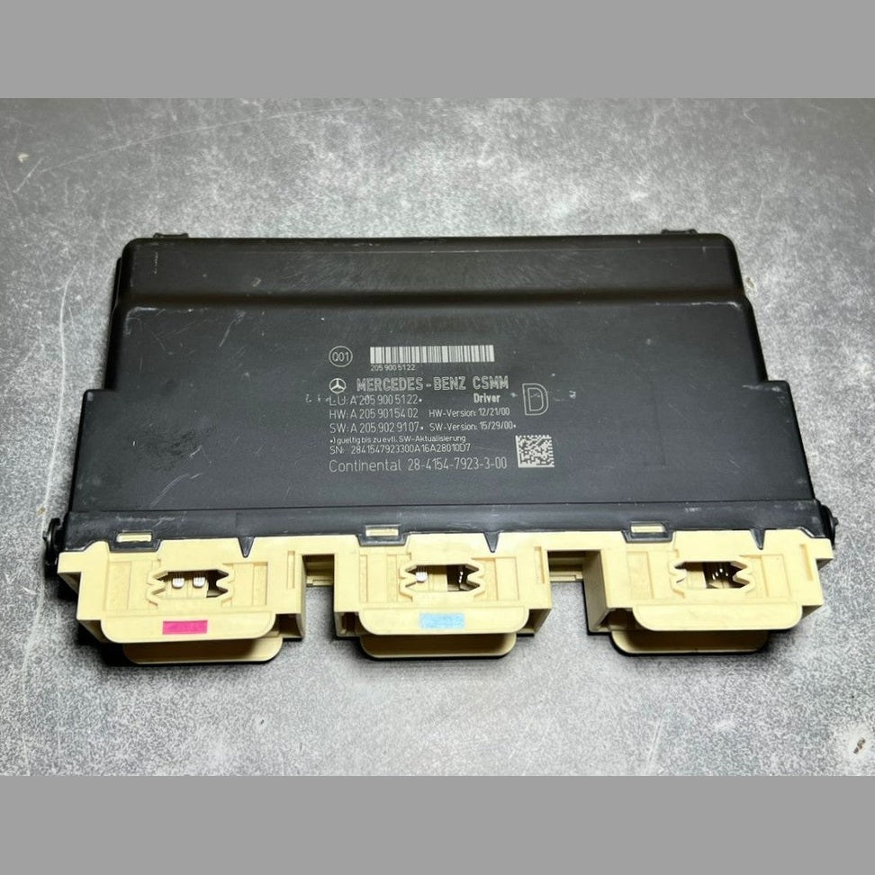 14-18 Mercedes W205 C-Class Front Driver Seat Control Module A205 9005122 OEM