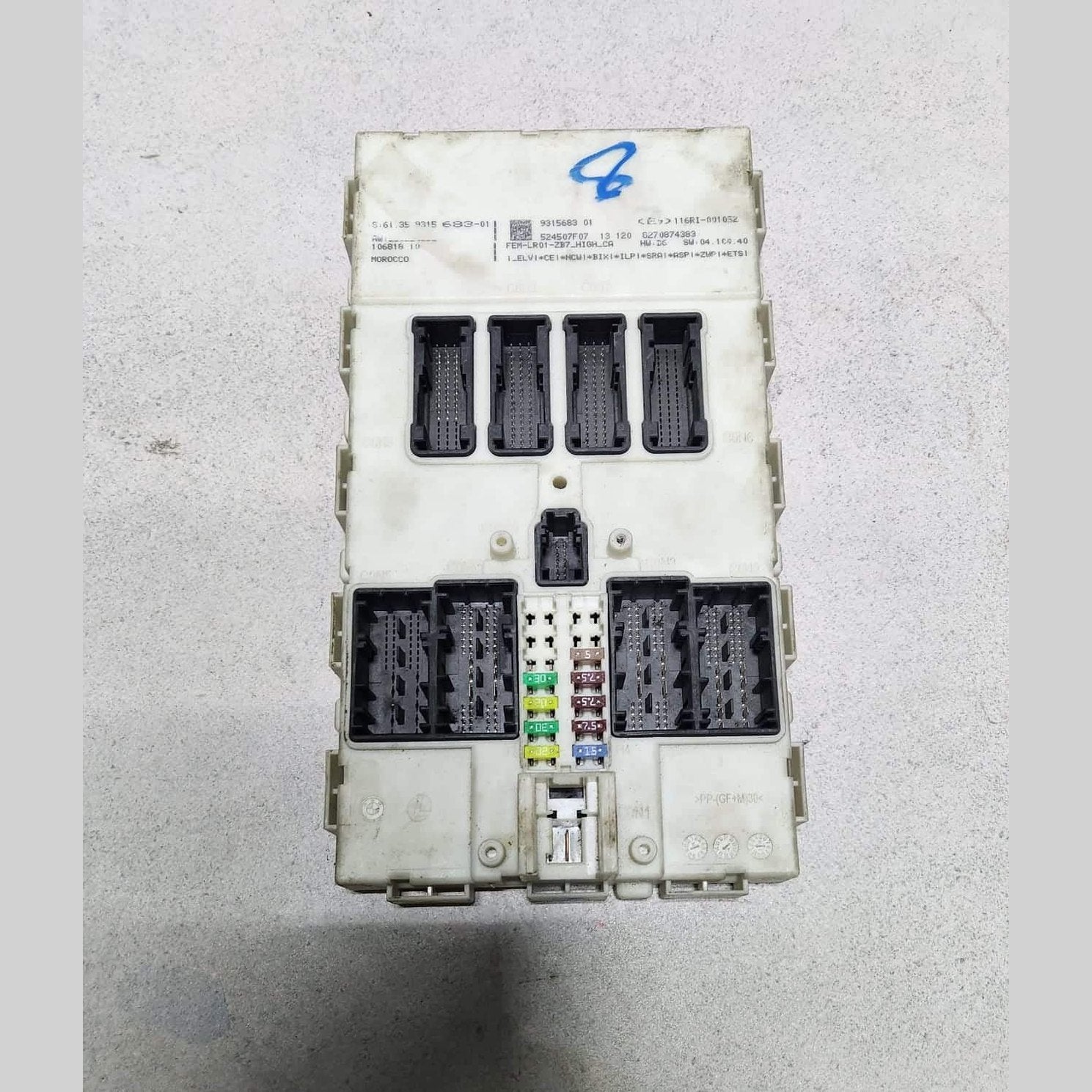 2015-2016 BMW 328i Body Control Module 9315683  328i and F30 335i 