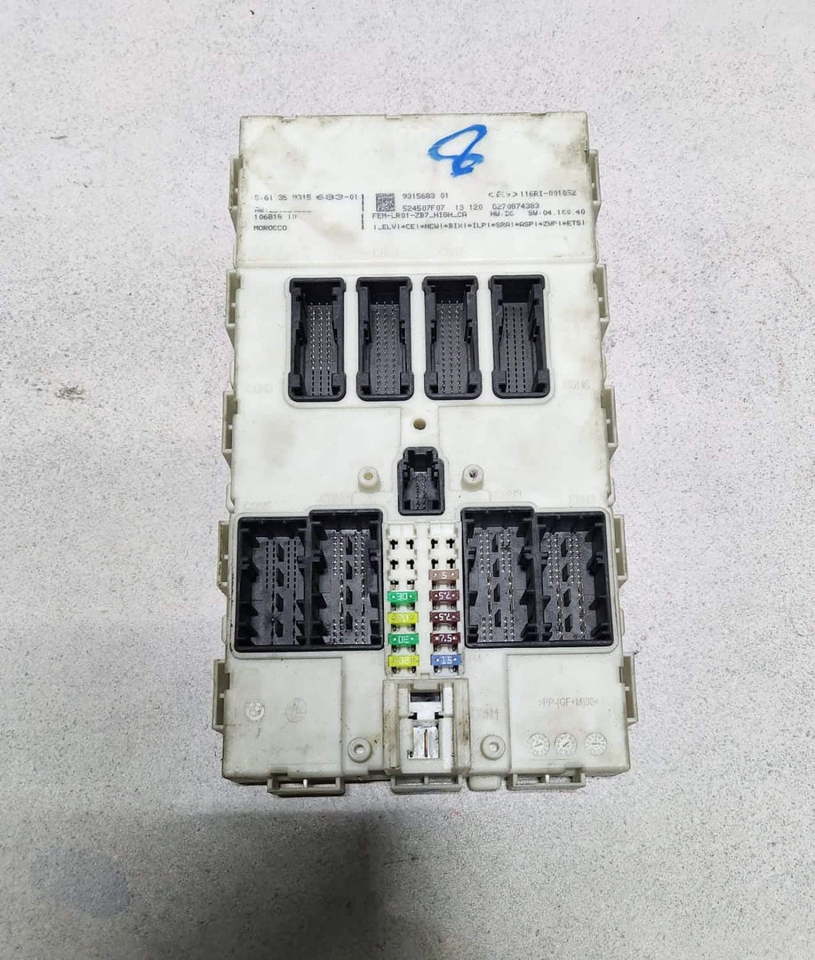 2015-2016 BMW 328i Body Control Module 9315683  328i and F30 335i 