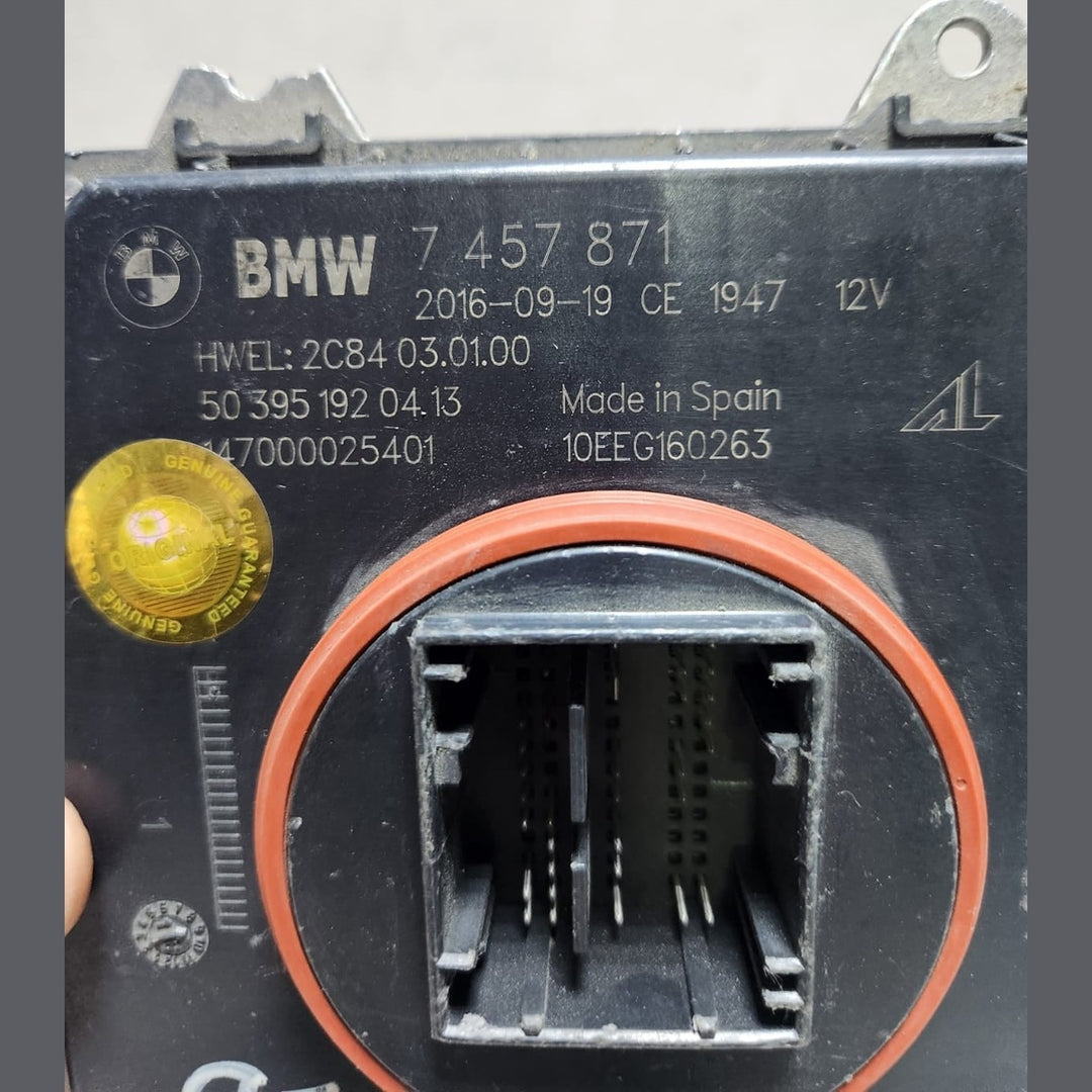 BMW Led Headlight Control Module 7457871 F20 F21 1 Series