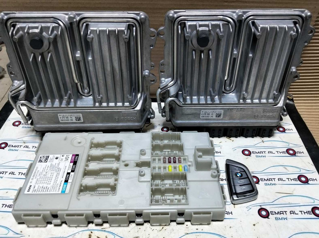 2016-2018 BMW 750 G12 750XI N63 Engine Control Module 8678936