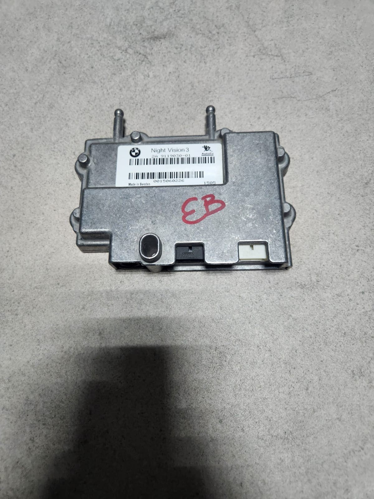 2011-2016 BMW 528i Night Vision Control Module 9119030 F10 F11 F12 F13 F06 F15 