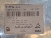 BMW 7‑SERIES F01/F02  TV RECEIVER TUNER MODULE -9204350 / 65509204350