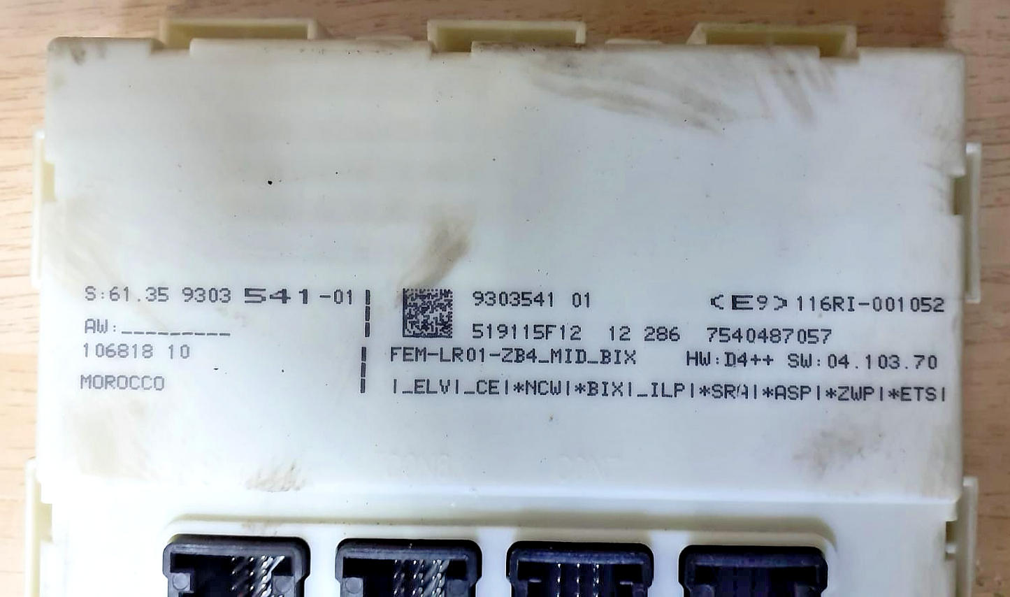 BMW 1 Series F20 116d N47D Diesel ECU DDE CAS3 Kit NO KEY OEM 8574095