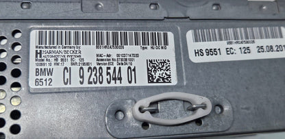 2011-2017 BMW 535i GT xDrive Car Infotainment Computer - Mid 9238544