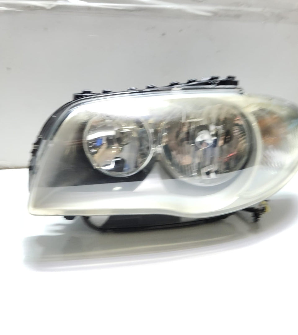 BMW Headlight left side 6924487 1 Series E81 E87 OEM HALOGEN LHS ECE
