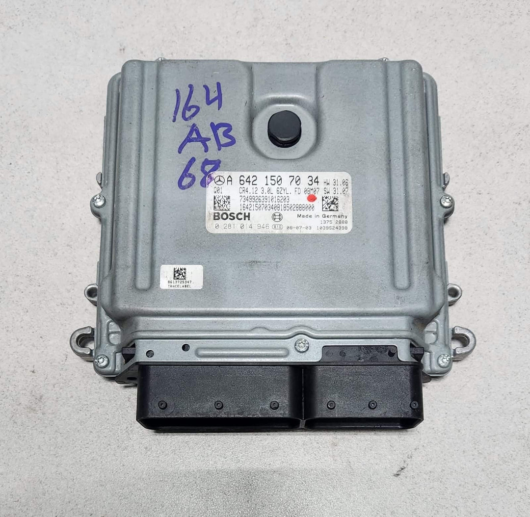 Benz Engine Control Unit A6421507034 Bosch Engine Control Unit ECU W164