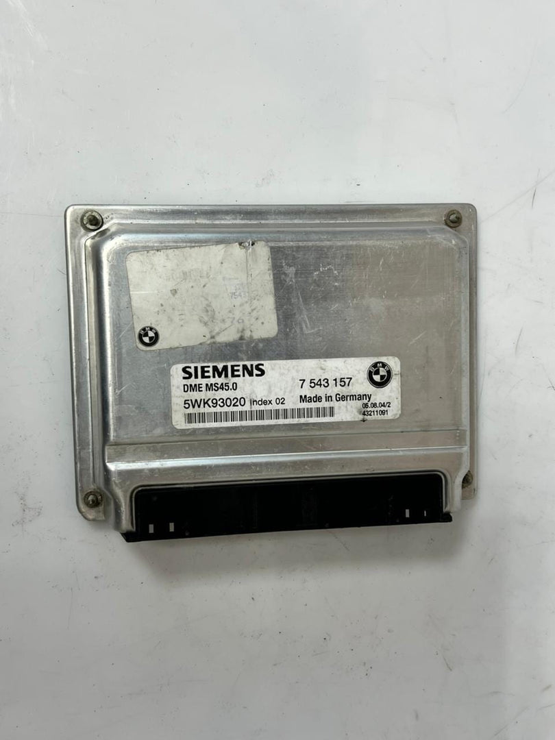 2004-2008 BMW X3 E83 Z4 5WK93020 MS45 SIEMENS Engine Control Unit 7543157 OEM