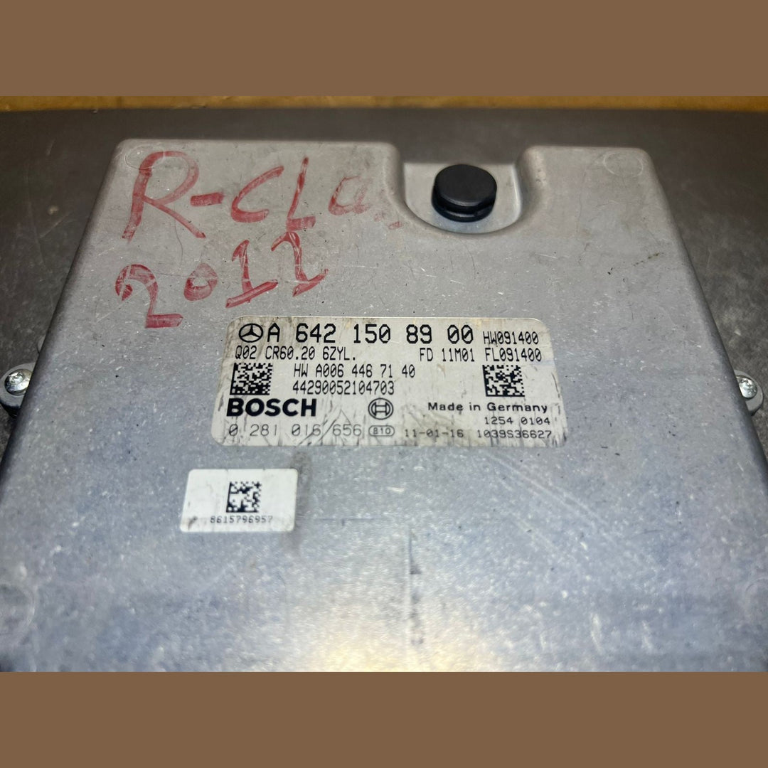 08-12 Mercedes W164 R-Class Engine Control Module Unit ECM ECU A642 1508900 OEM