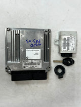 2008 BMW X3 E83 M57D Engine Control Unit ECU SET DDE+ EWS +1KEY 7805287 OEM