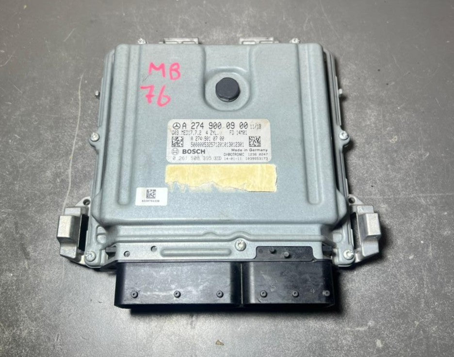 Mercedes W212 E-CLASS W205 Engine Control Module Unit ECM ECU A274 9000900 OEM