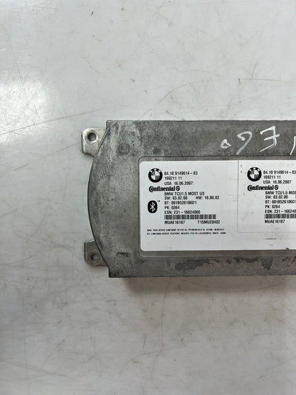 2008-2010 BMW 5 Series 528i Telematics Control Module 9149614 OEM