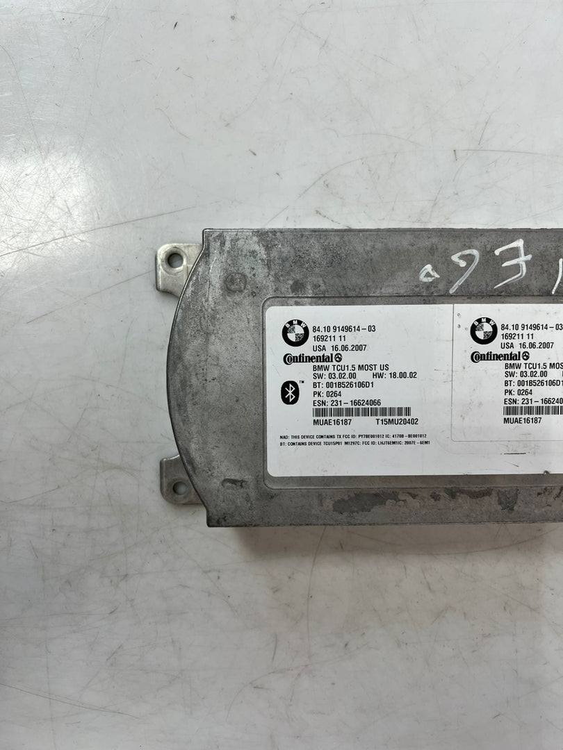 2008-2010 BMW 5 Series 528i Telematics Control Module 9149614 OEM