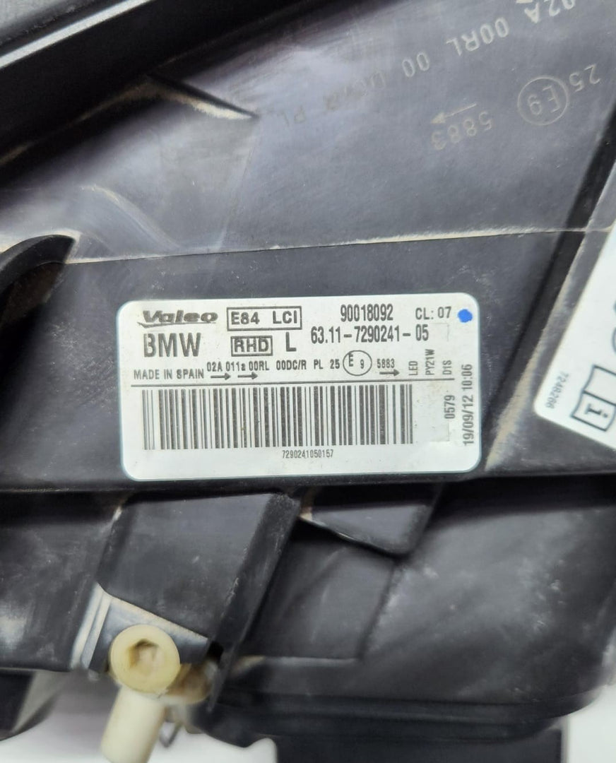 2012-2015 BMW X1 Bi-Xenon Headlight Left 7290241 X1 E84 LCI OEM