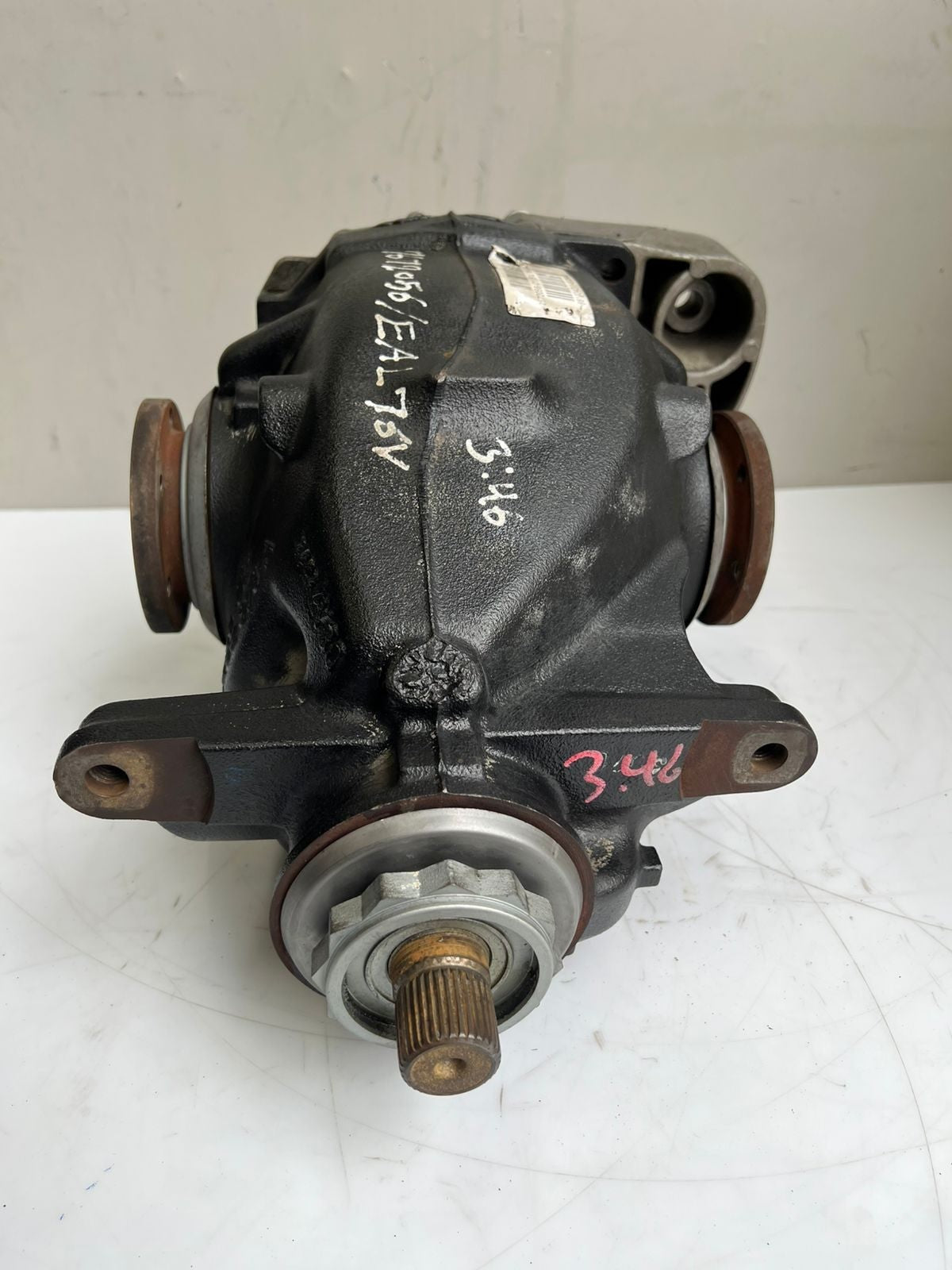 2007-2012 BMW 335i  E90 E92 N55 Rear Differential Axle Carrier 7572056 - 3.46 