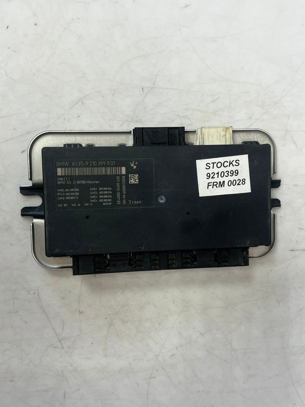 2009 BMW 750Li 7 Series FRM3 Footwell Control Module 9210399 OEM