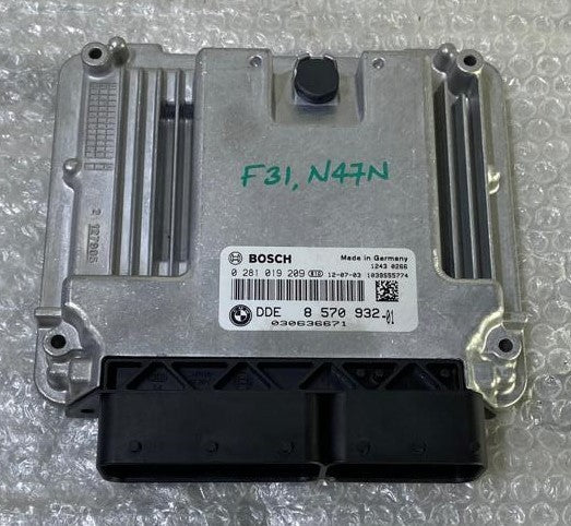 OEM BMW F20 F30 F31 N47 ECU DDE Engine Control Unit – 8570932