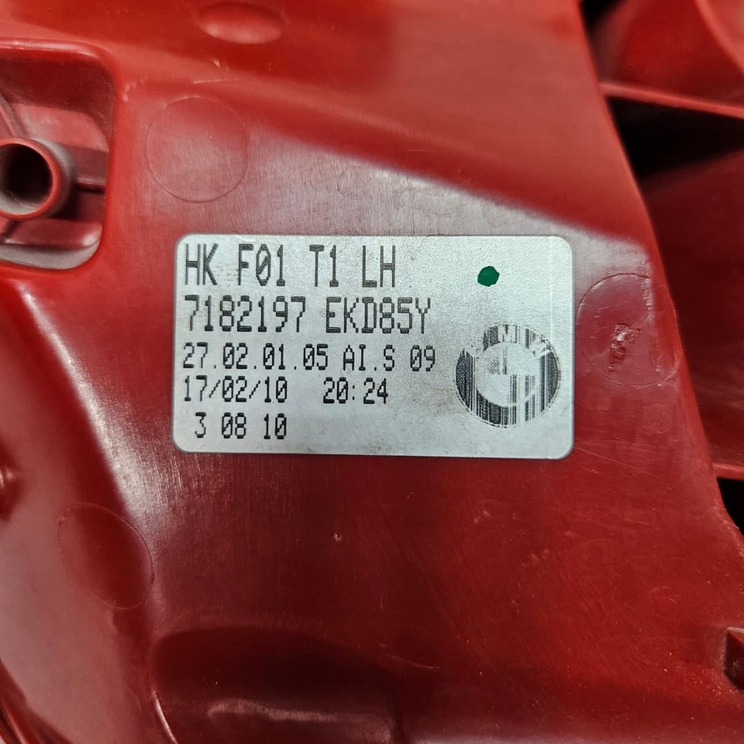 7182197-2010 BMW 7 Series F01 F02 F03 F04 750Li Rear Taillight Left Side OEM