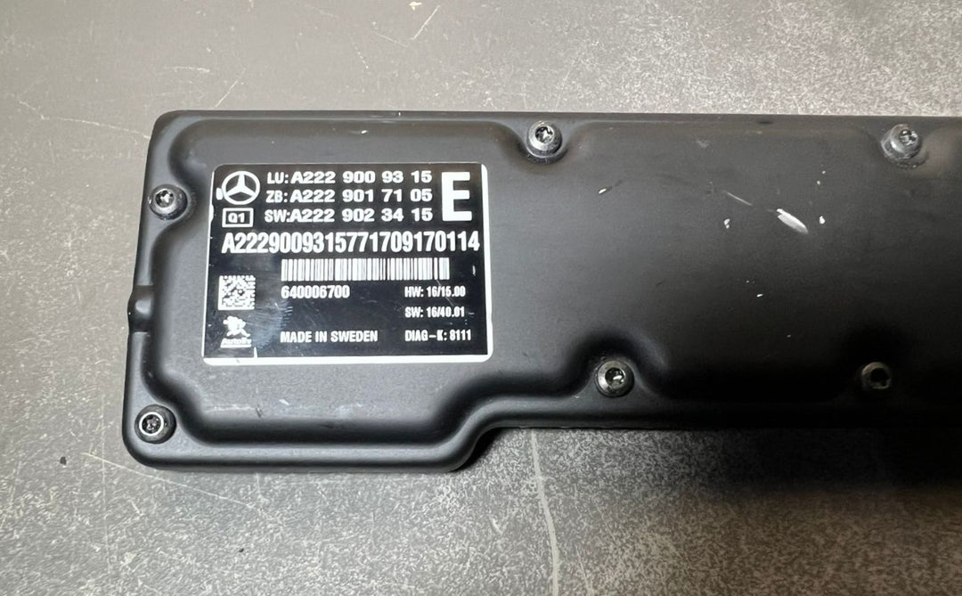 15-20 Mercedes-Benz W222 Front Lane Assist Multifunction Camera A222 9009315 OEM