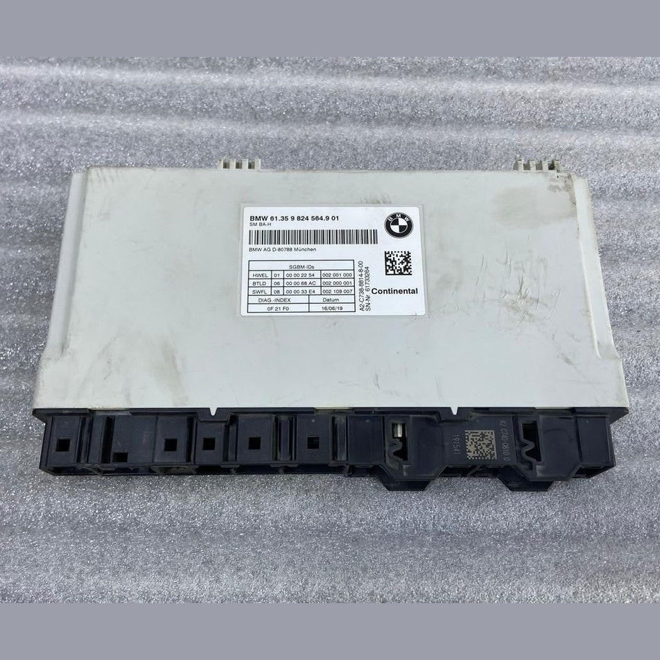 OEM BMW 3 SERIES G20 FRONT MEMORY SEAT CONTROL MODULE 9824564 CONTINENTAL