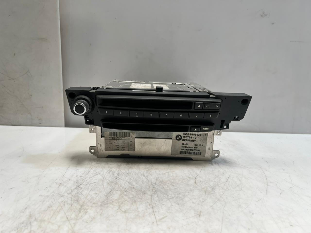 2008 BMW 1 Series E87 525i CCC NAV MODULE 3 CD DVD Audio Player 9185526 OEM