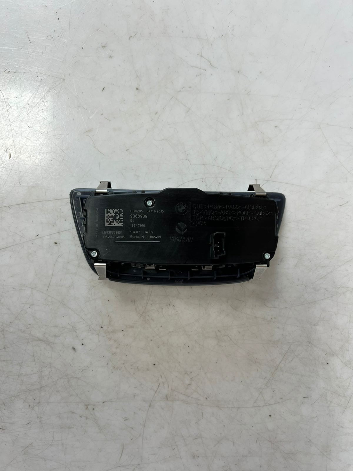 2015 BMW 7 Series G11 G12 Headlight Control Switch CONTROL Unit 9388939 OEM