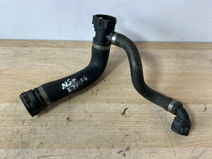 08-19 BMW E70 F71 F16 F15 X5 3.0L ENGINE COOLANT RADIATOR UPPER HOSE TUBE OEM