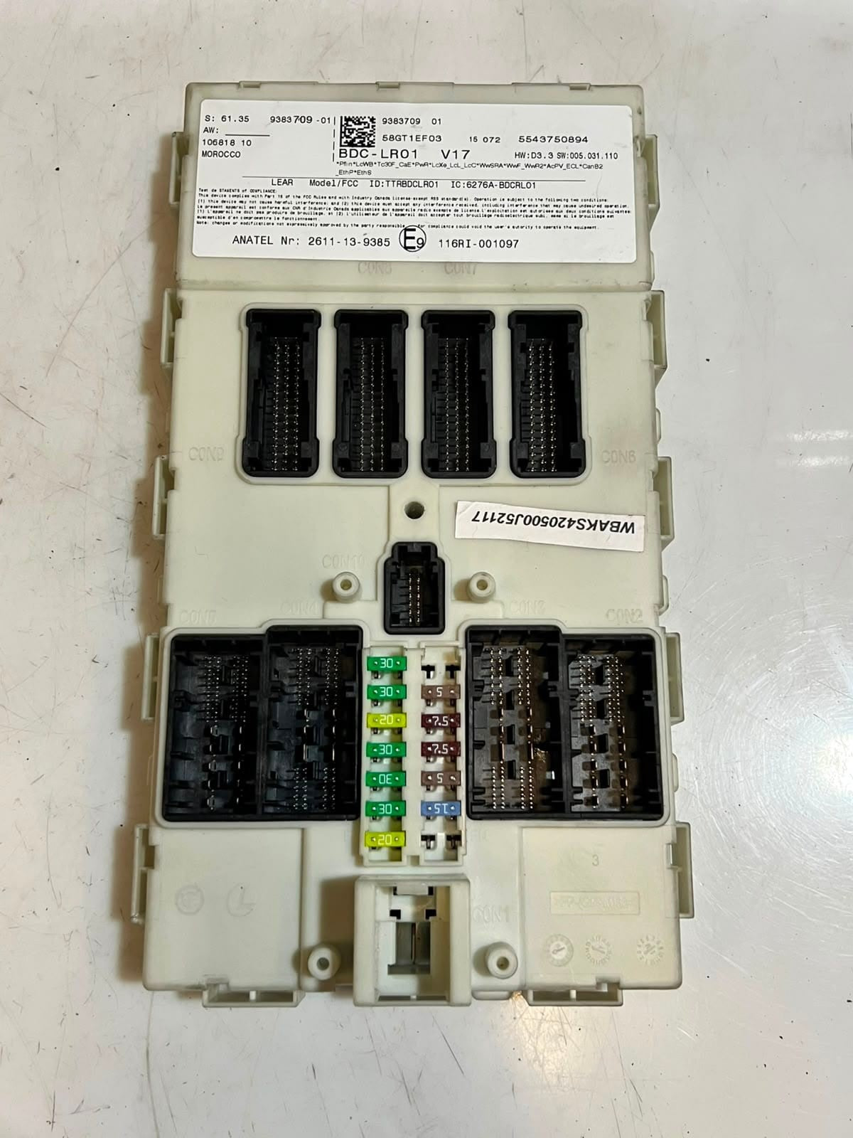 2015 BMW X5 F15 N57N 30dX Engine Control Unit ECU SET DDE+BDC 8586540 OEM