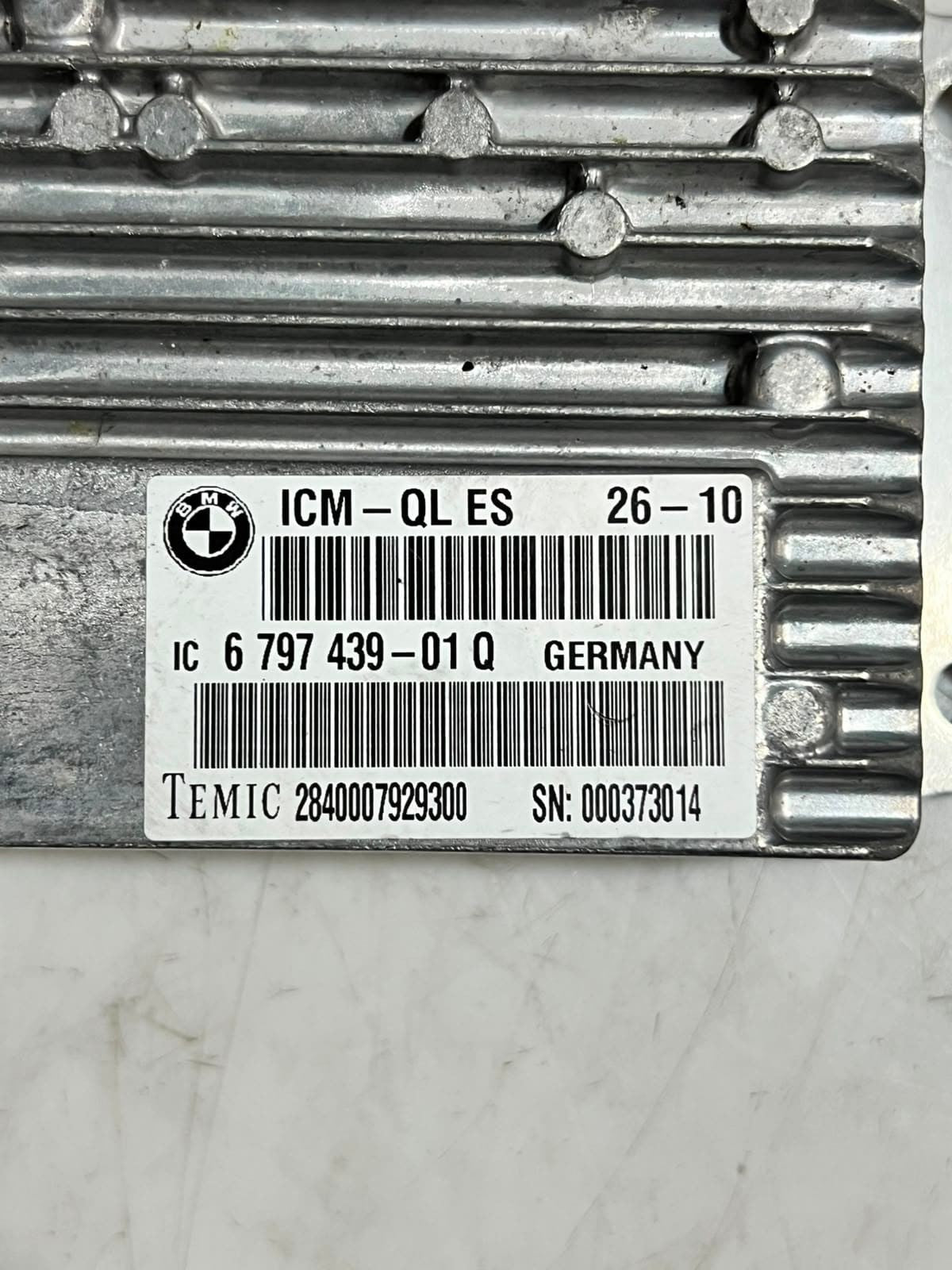 2009-2013 BMW 750Li F07 GT Integrated Chassis Mgmt Control Module 6797439 OEM