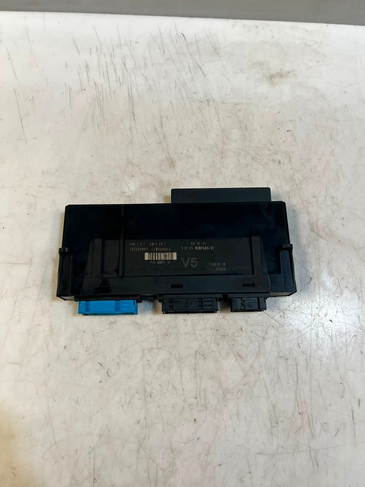 2012-2018 BMW F06 F10 F01 F13 7 Serie 640i Junction Box Control Module 9267465