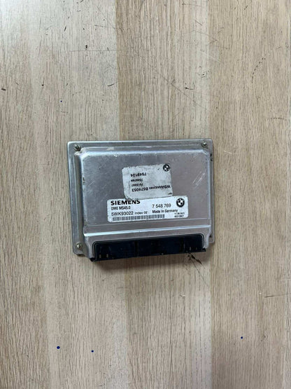 2004-2006 BMW X3 Engine Control Module 7548769 E60 E61 E83 E85 X3 Z4 M54 MS45.0