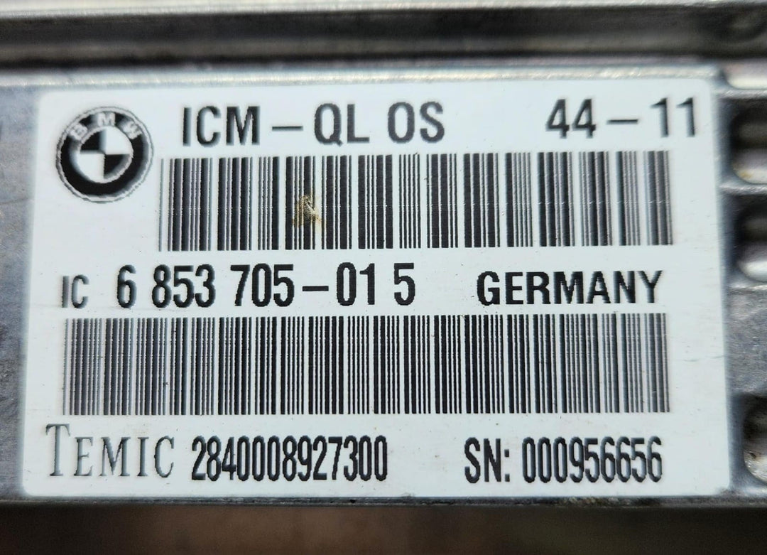 2008-2014 BMW X6 ICM Integrated Chassis Management Control Unit 6853705 E71 OEM