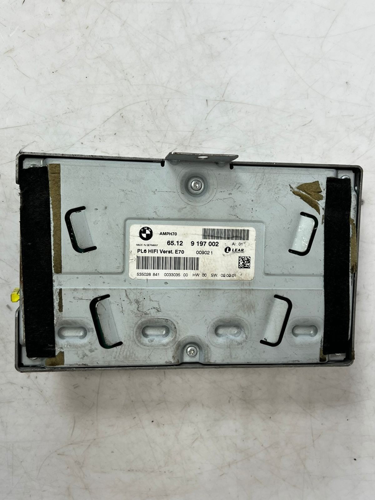 2007-2013 BMW X5  E70, 7' F01, 5' 3' Z4 E89 HIFI Audio Amplifier 9197002 OEM