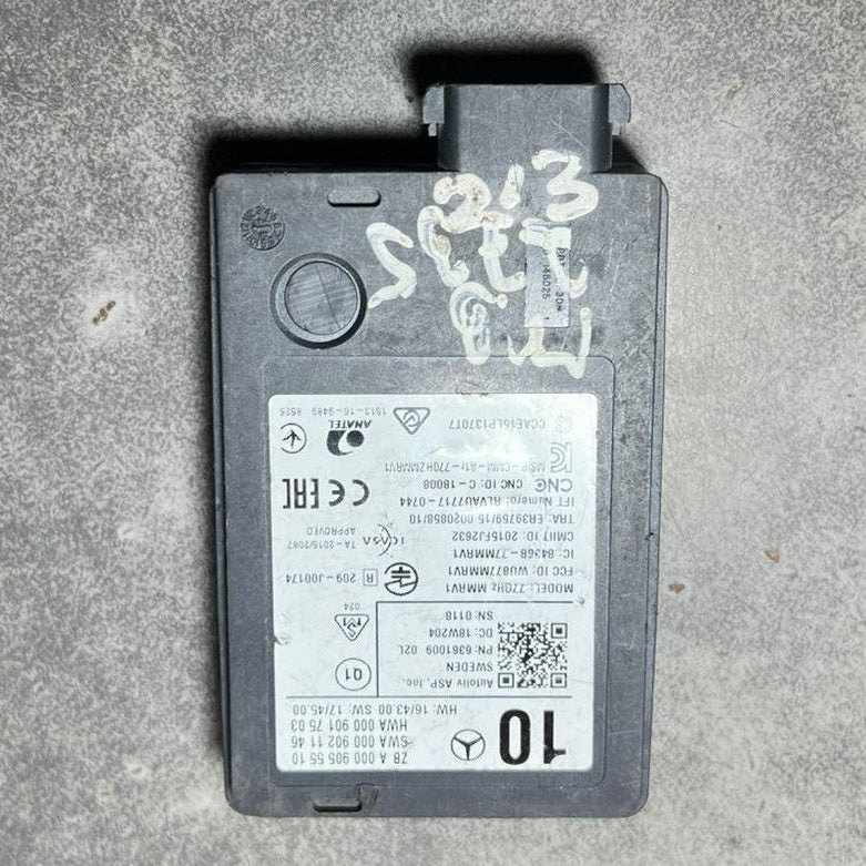 14–20 Mercedes W222 Blind Spot Radar Distance Sensor Module A000 90555510 OEM