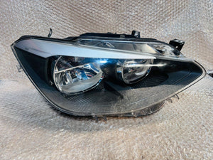 Bmw 1 series 116I F20 2010 TO 2013 Headlight RHS NONE XENON 7229686
