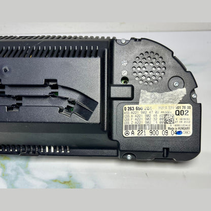 10-14 Mercedes W221 S550 S400 Instrument Cluster Speedometer A221 9000904 OEM