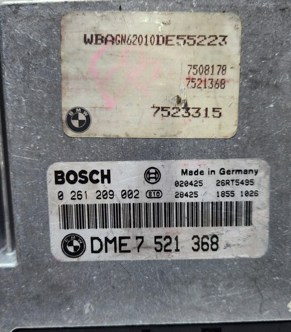 2002-2005 BMW 745i Engine Control Unit 7521368 745Li E65 and E66