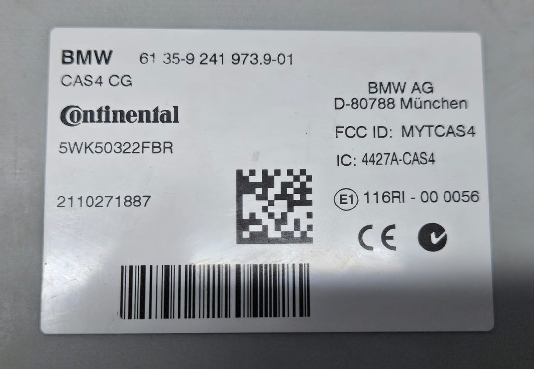 7620419-2011-2016 BMW 535i F10 F07 N55 Engine Control Unit DME Set OEM