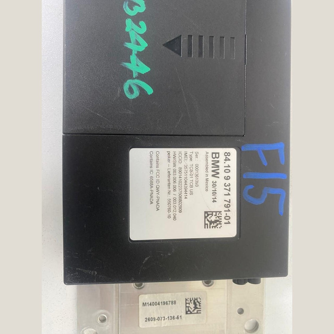 2015 BMWF30, F31, F32, F33, F34 TELEMATICS COMMUNICATION MODULE 9371791 OEM