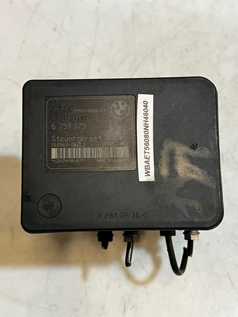 2002 BMW 330i 3 Series E46 HYDRAULIC BLOCK Abs Pump CONTROL UNIT 6759075 OEM