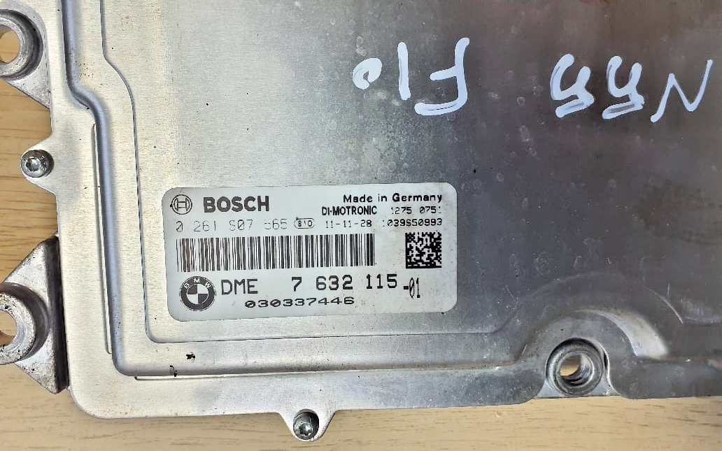 BMW N55 F10 ECU Kit DME Engine Control Module CAS Key Set OEM 7632115