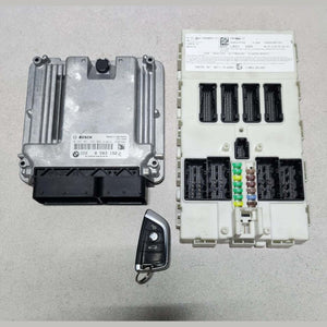 2015 BMW X5 Engine Control Module 8583152 F15 N57Z engine DIESEL ECU SET