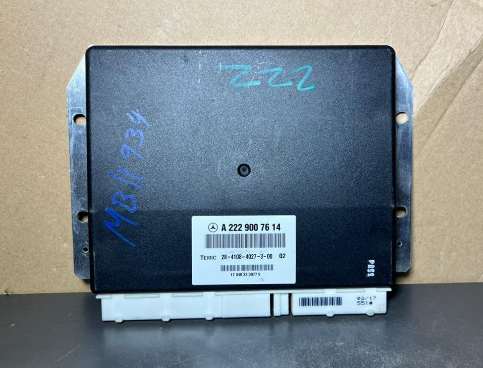 MERCEDES W222 S-Class AIR SUSPENSION CONTROL UNIT MODULE A222 9007614 OEM