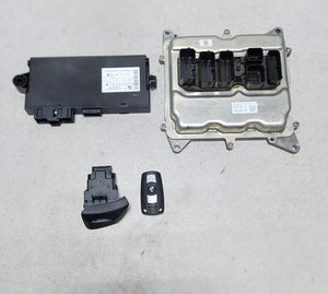 2013-2014 BMW X1 Engine Control Unit ECU Set 8617569 X1 E84 and Z4 E89 with N20