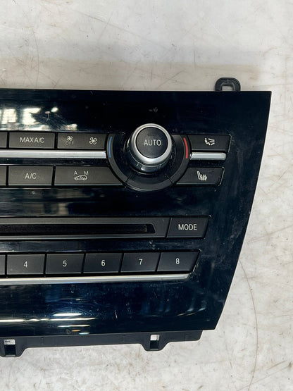 2014-2018 BMW X5 F15 Climate Control Panel 9365430 OEM