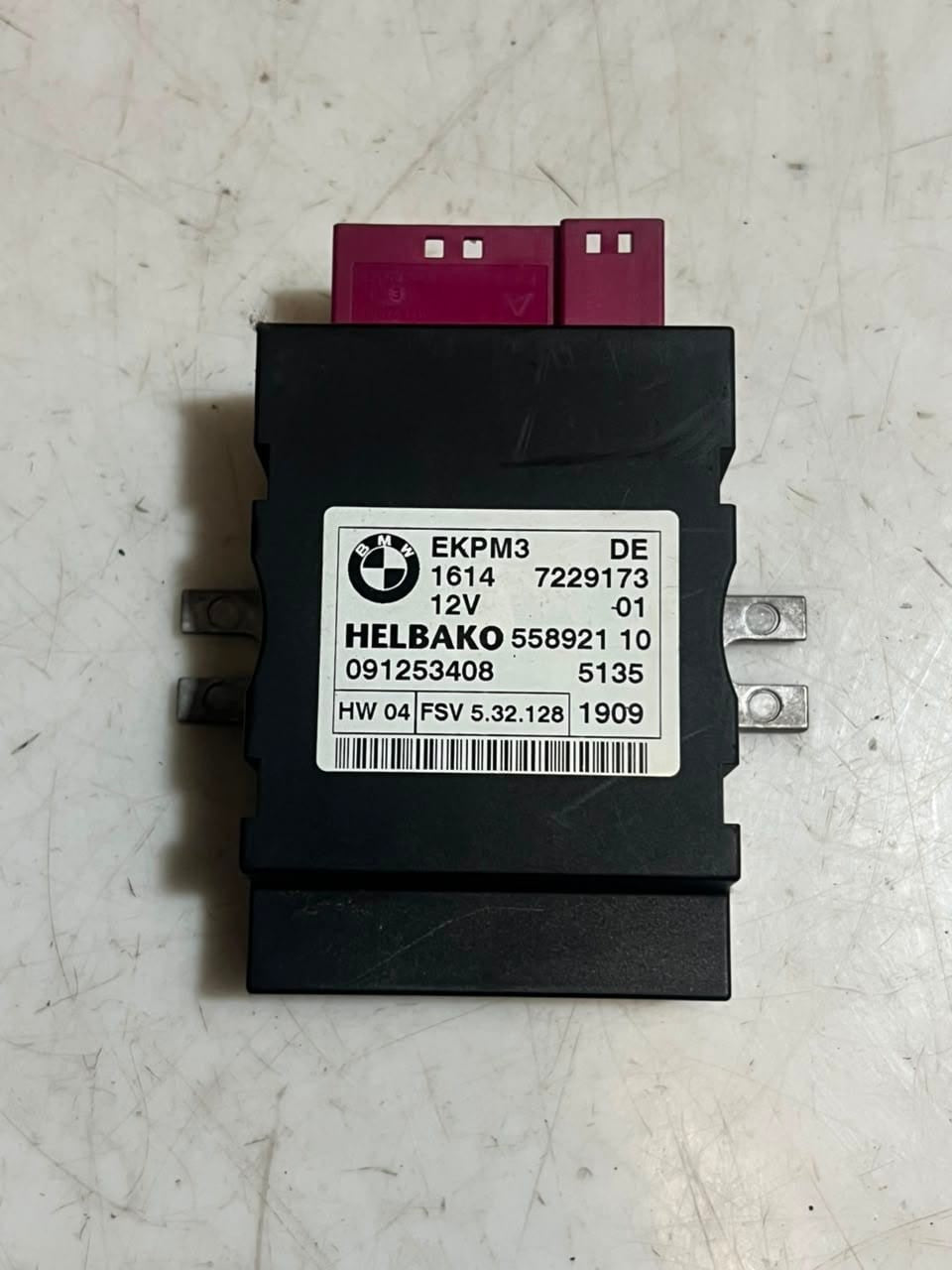 2016 BMW 1' 3' Z4 E60 E61 E70 E71 E89 E90 Fuel Pump Control Module 7229173 OEM 