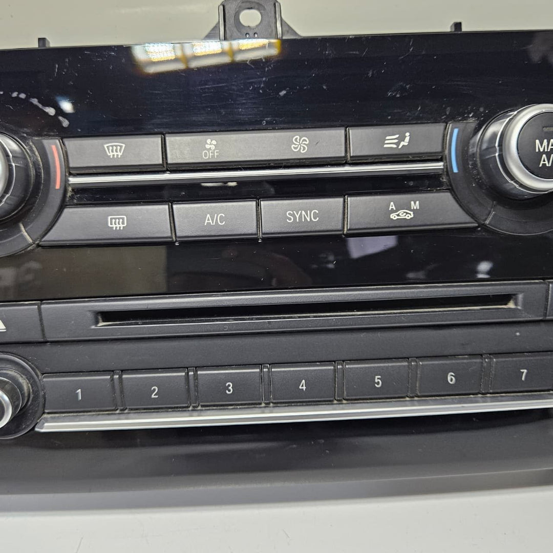 2010 BMW X3 F25 X4 F26 Climate Control Panel 6825512