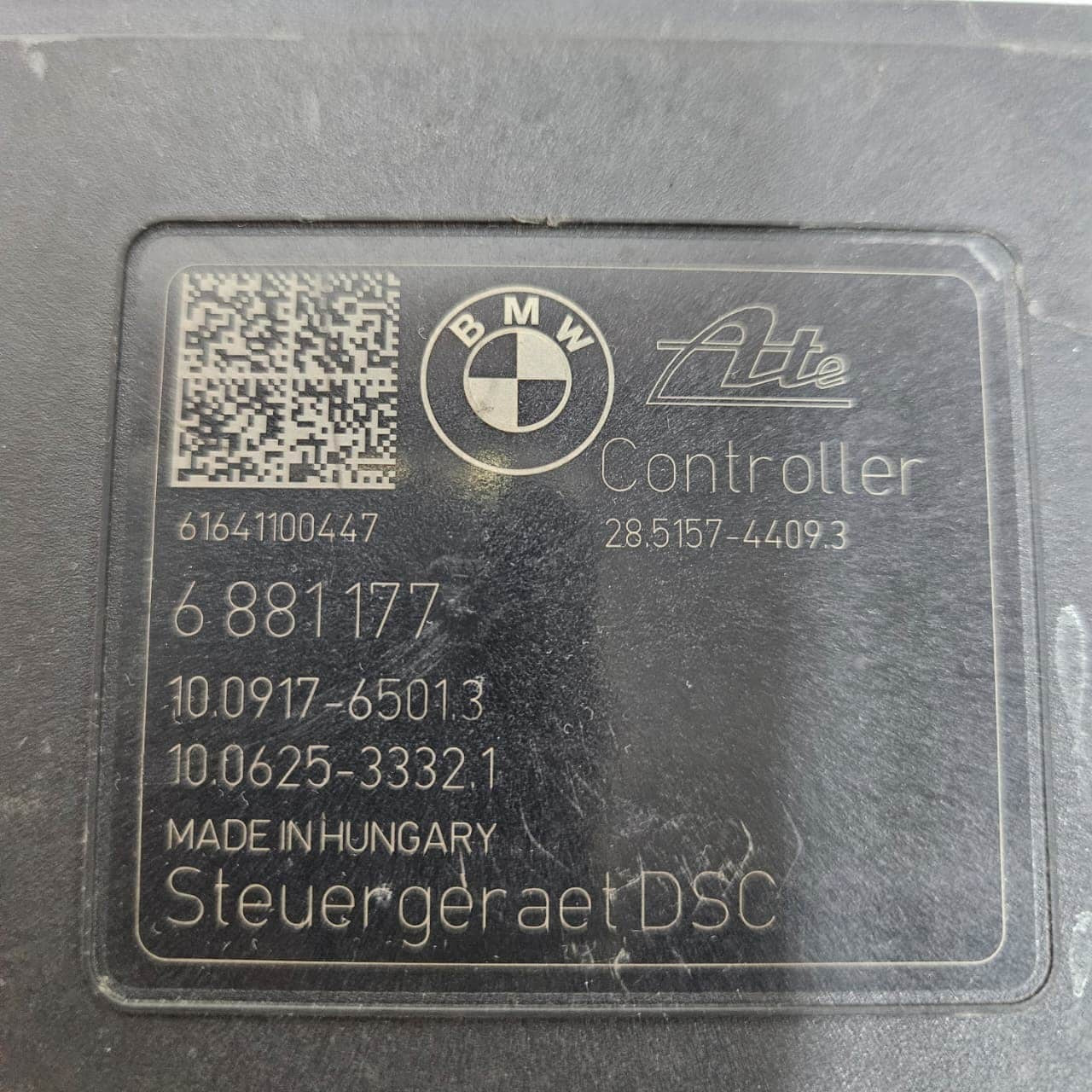 OEM BMW 3 Series F30 F35 F31 ABS DSc Control Unit Module 6881177