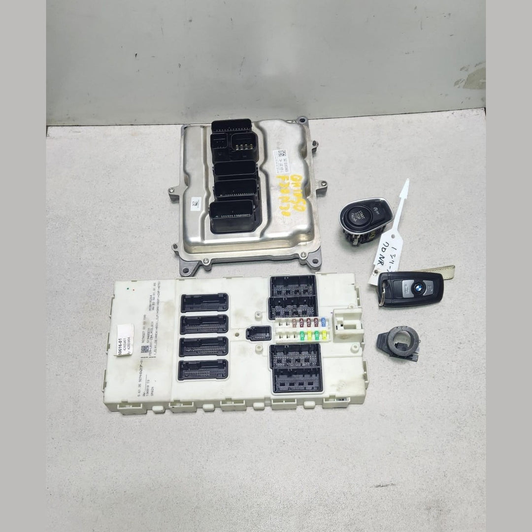 BMW Engine Control Unit DME 7634297 F30 320I GASOLINE ECU SET 